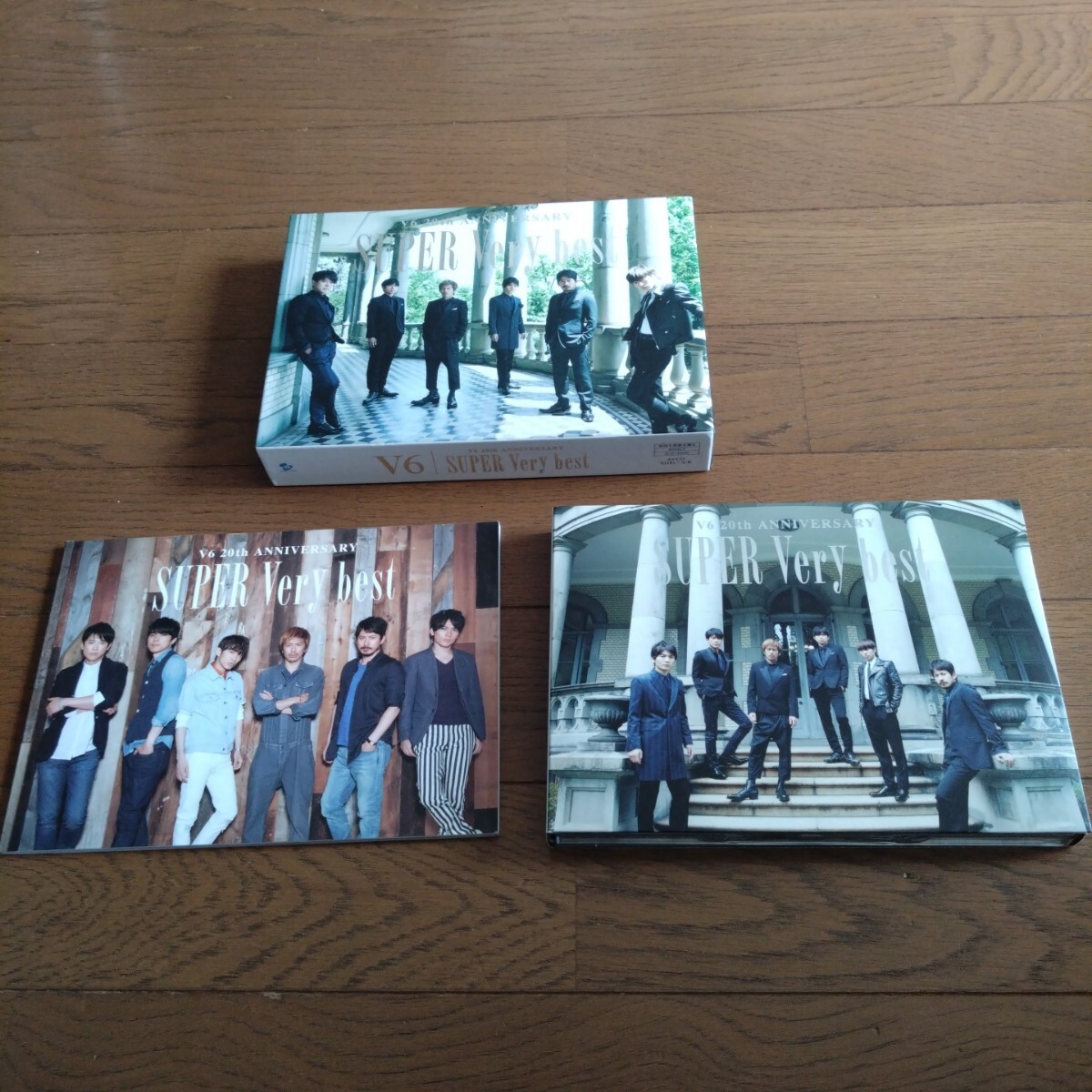 V6 「SUPER Very best」3CD・ DVD 初回生産限定盤A☆中古・保管品_画像4
