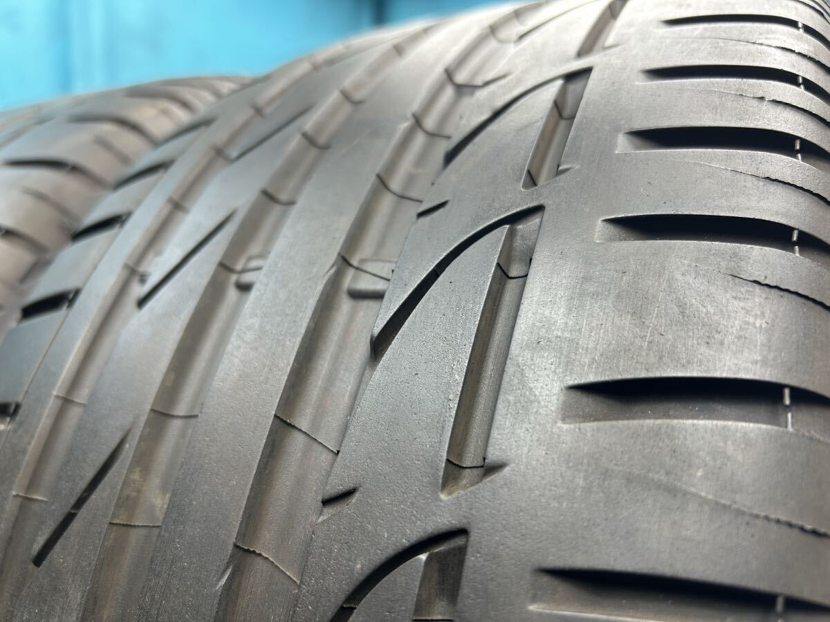 2024年製255/40R17バリ山!中古タイヤ2本セット ブリヂストン ポテンザ ランフラット POTENZA S001 RFT 夏タイヤ_画像4