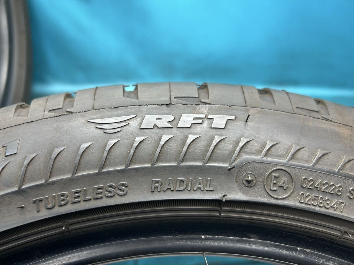 2024年製255/40R17バリ山!中古タイヤ2本セット ブリヂストン ポテンザ ランフラット POTENZA S001 RFT 夏タイヤ_画像8