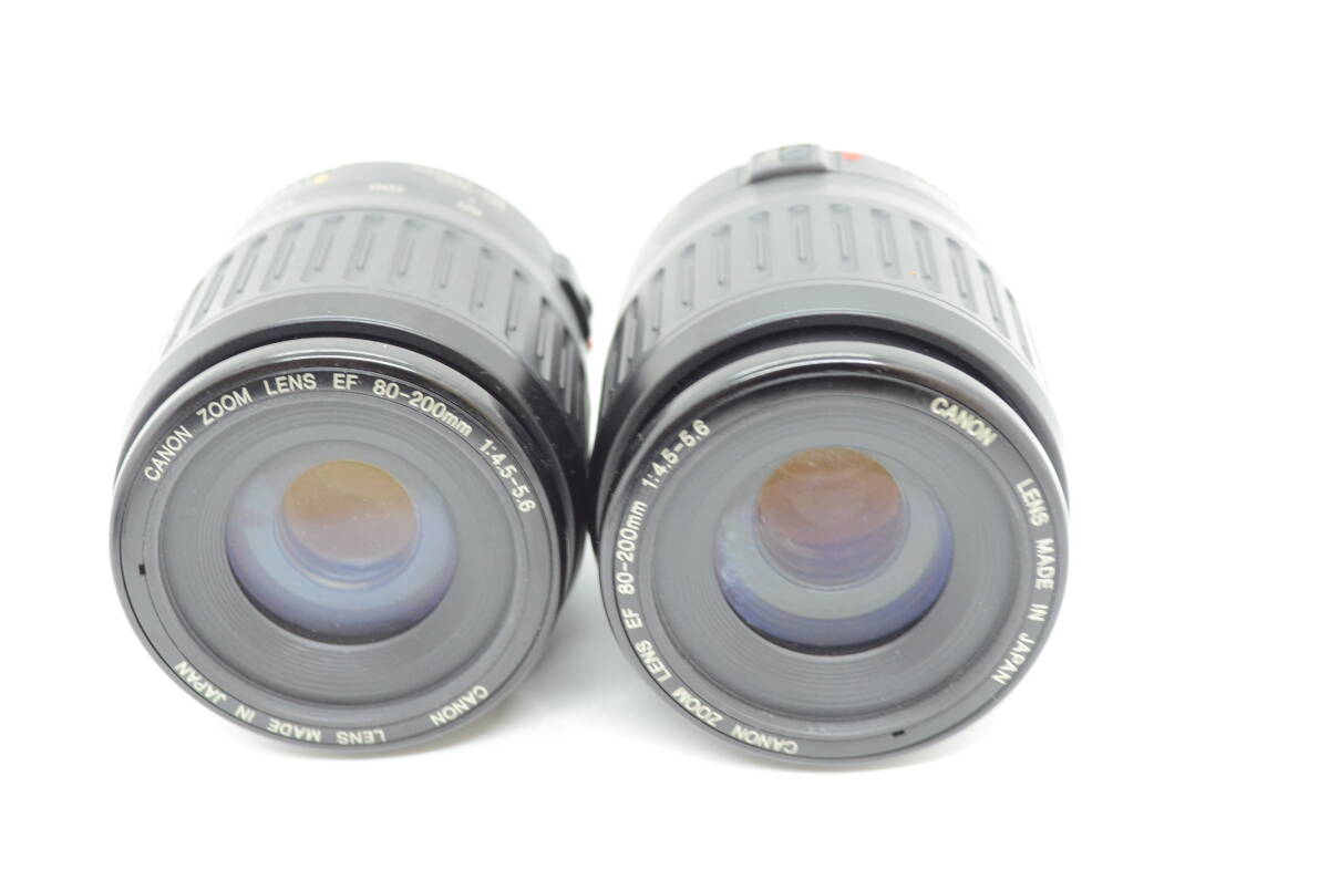 動作確認済み　canon　キャノン EF-M 15-45mm　IS STM/ EF 28mm 2.8 / 80-200mm レンズセット　標準　単焦点　レンズ _画像5