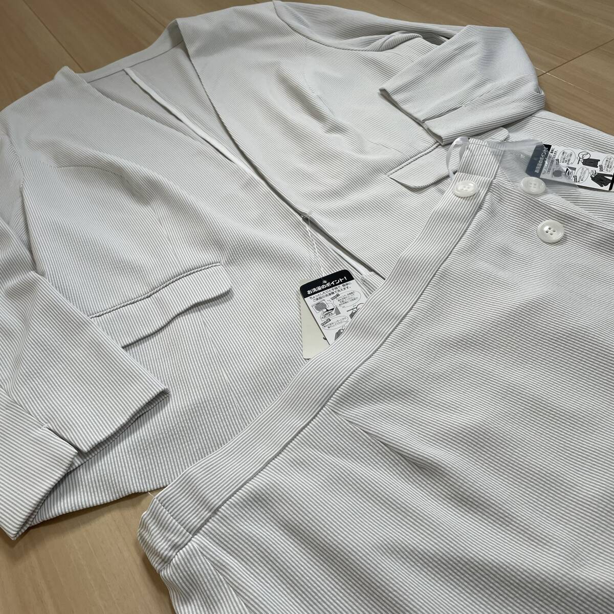 新品 n, スーツ ジャケット＆スカート 5L 大きいサイズ 春夏_画像5