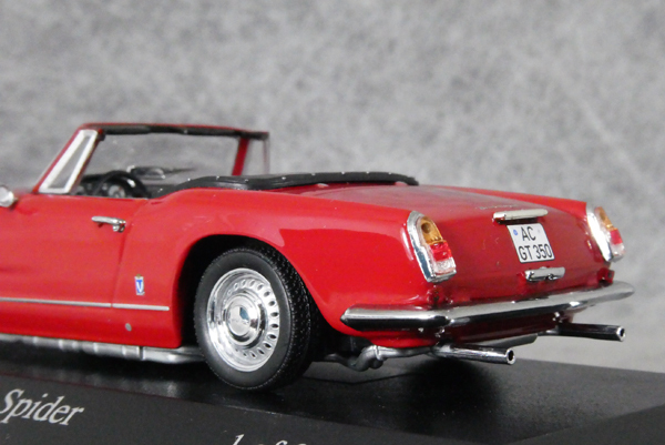 ● 1/43 マセラティ 〓 3500 GT ヴィニャーレ スパイダー / レッド 〓 Maserati Vignale MINICHAMPS_画像9