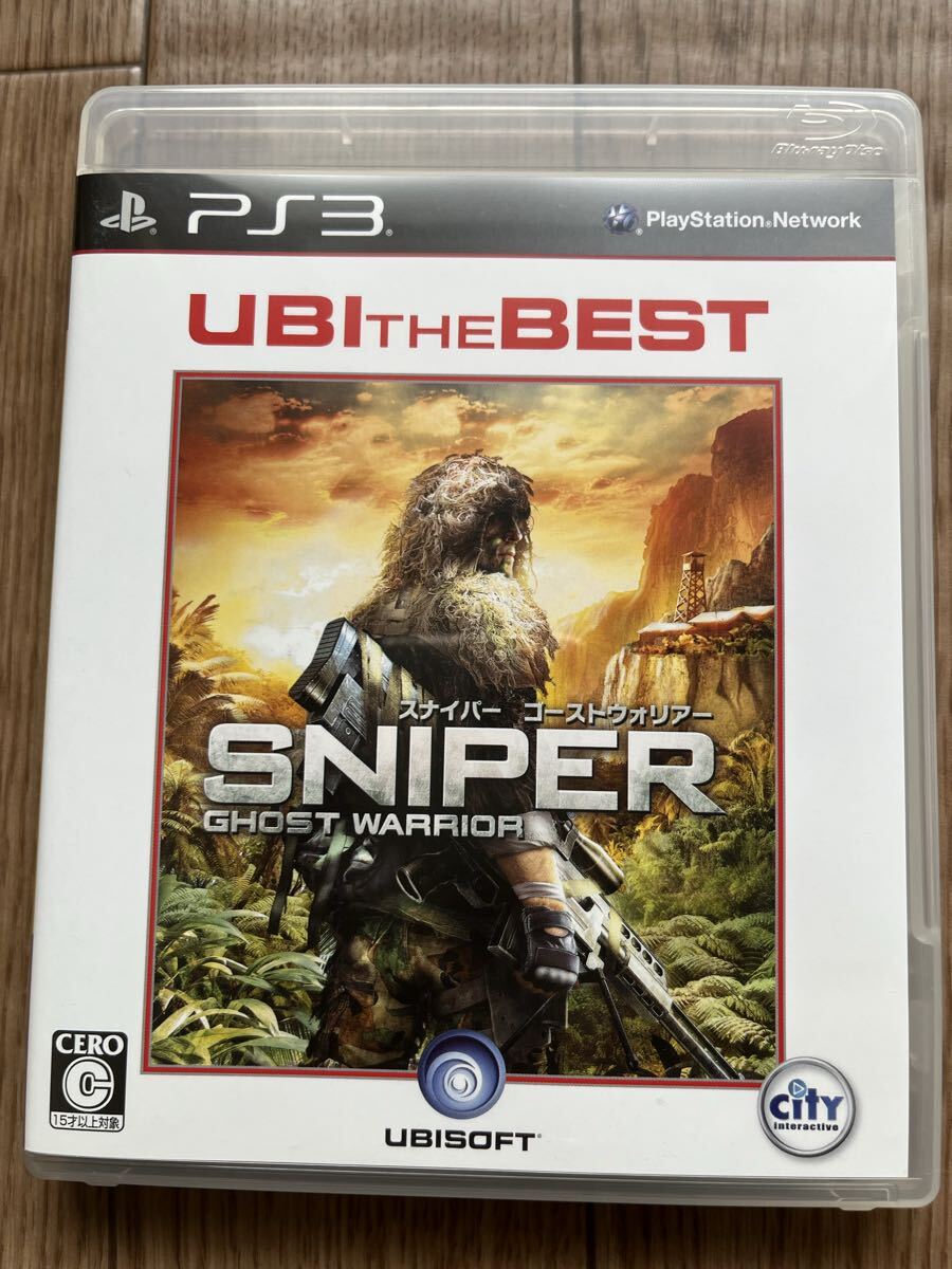 美品【PS3】 スナイパー ゴーストウォリアー [ユービーアイ・ザ・ベスト］_画像1