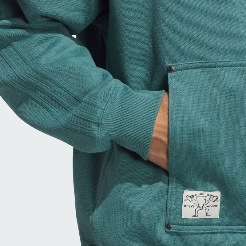 新品 adidas アディダス スケートボーディング オリジナルス マーク・ゴンザレス ゴンズ パーカー スウェット プルオーバー グリーン系 3XL_画像5