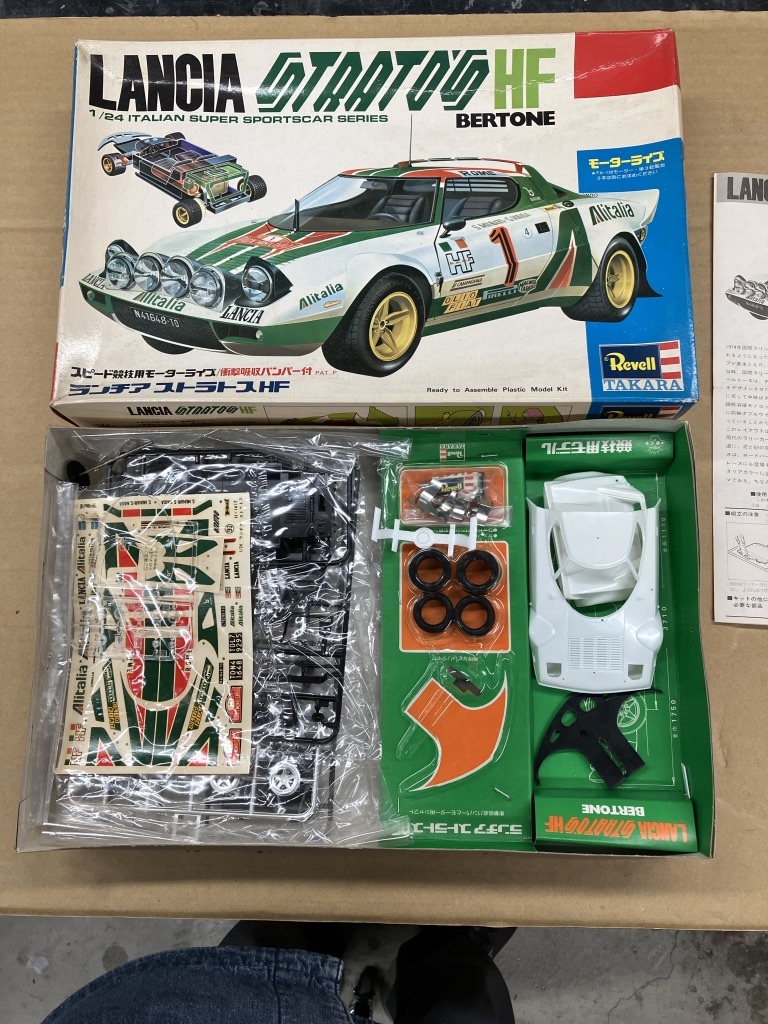Lancia Stratos HS 1/24 TAKARA Revell Revell не собран Lancia Stratos HS 1/24 TAKARA Revell Revell не собран