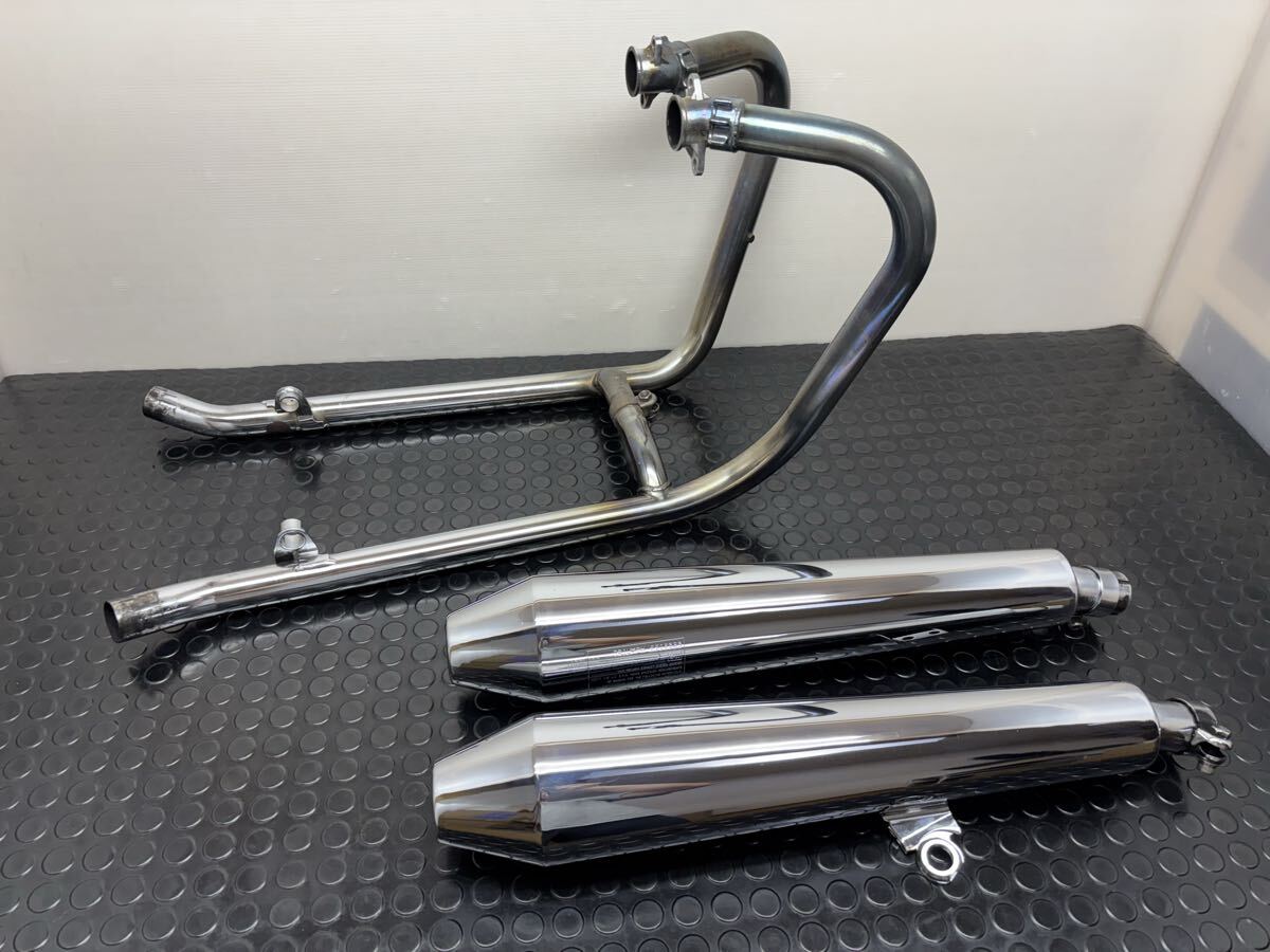 triumph スラクストン 900 トライアンフ 純正 マフラー サイレンサー エキパイ エキゾーストパイプ 2208585 / 2208580 _画像1