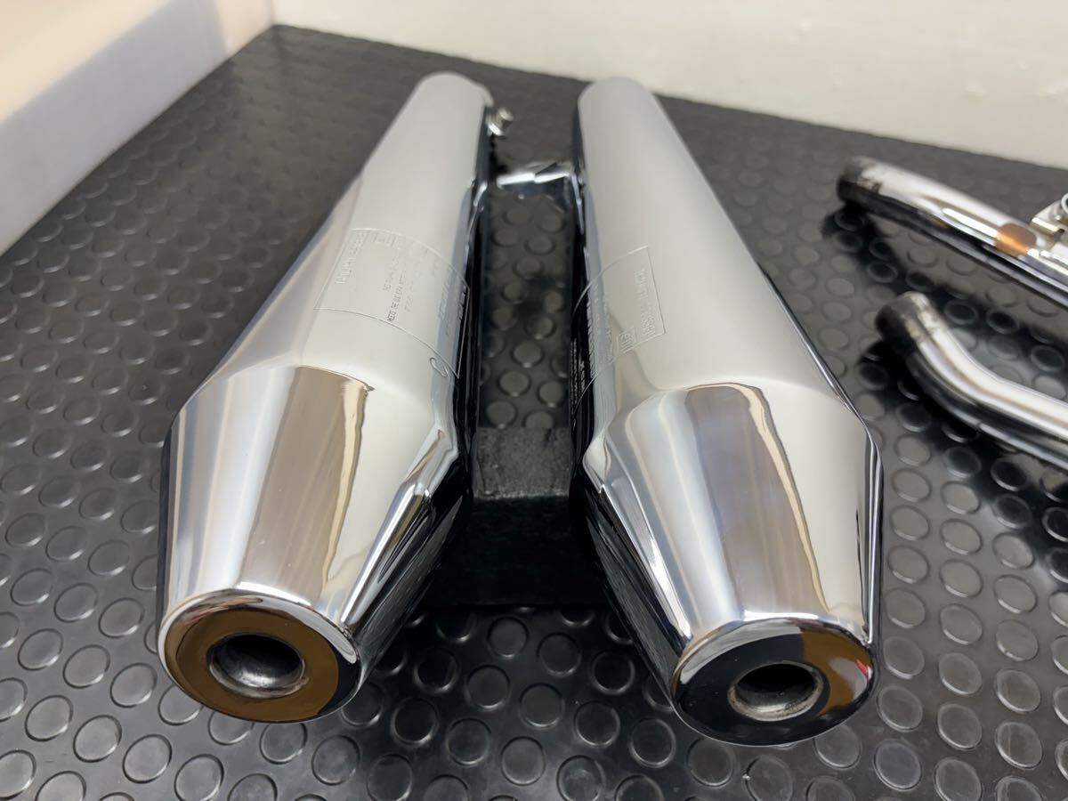 triumph スラクストン 900 トライアンフ 純正 マフラー サイレンサー エキパイ エキゾーストパイプ 2208585 / 2208580 _画像4