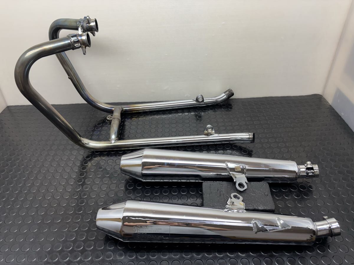 triumph スラクストン 900 トライアンフ 純正 マフラー サイレンサー エキパイ エキゾーストパイプ 2208585 / 2208580 _画像7