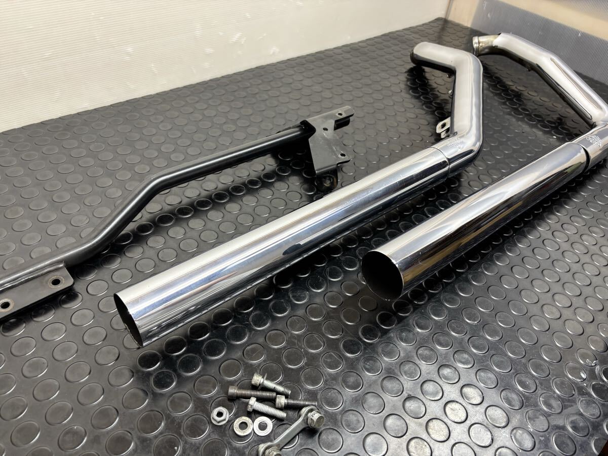 FXDL ( '91-05 ) ダイナ ローライダー VANCE&HINES バンスアンドハインズ ロングショット マフラー サイレンサー D560RC / D561RC _画像4