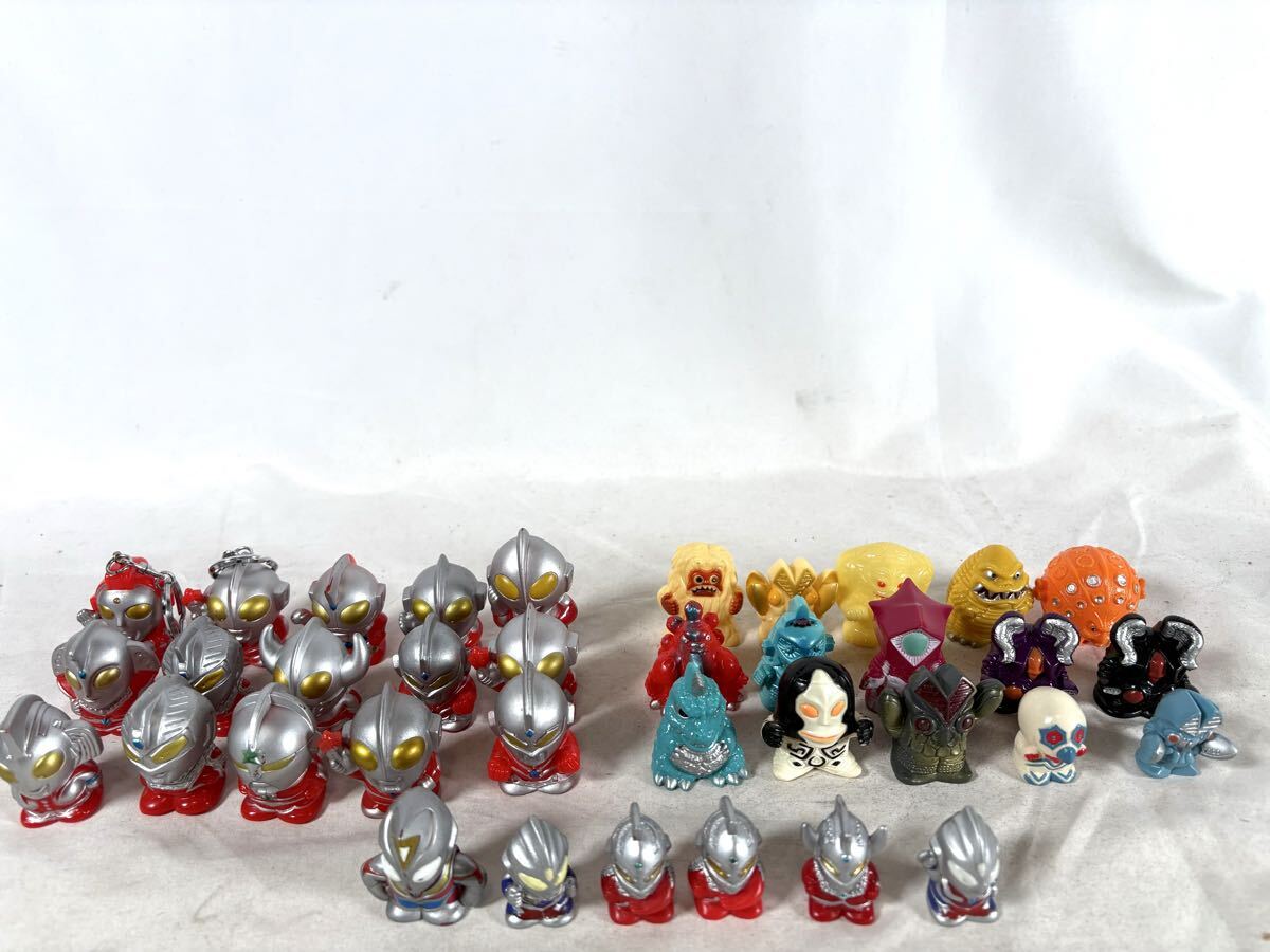 ウルトラマン 怪獣 ソフビ 指人形　まとめ売り　36体セット/コレクション/円谷プロ/インテリア/フィギュア/010-0006_画像2