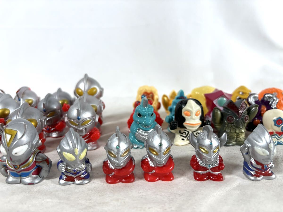 ウルトラマン 怪獣 ソフビ 指人形　まとめ売り　36体セット/コレクション/円谷プロ/インテリア/フィギュア/010-0006_画像3