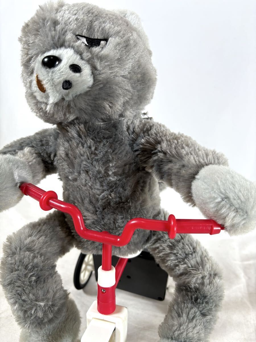 【美品・簡易動作確認済み】こねこのミーシリーズ3 ブチャかわいいボスねこ 最強アントニオ ぬいぐるみ/三輪車/子猫/010-0021_画像1