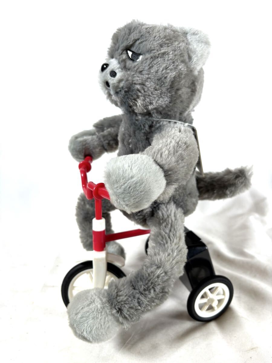 【美品・簡易動作確認済み】こねこのミーシリーズ3 ブチャかわいいボスねこ 最強アントニオ ぬいぐるみ/三輪車/子猫/010-0021_画像8