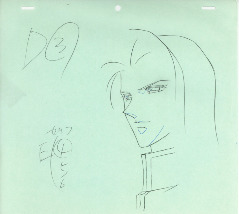 「少女革命ウテナ」＃４中心　レイアウト、原畫セット