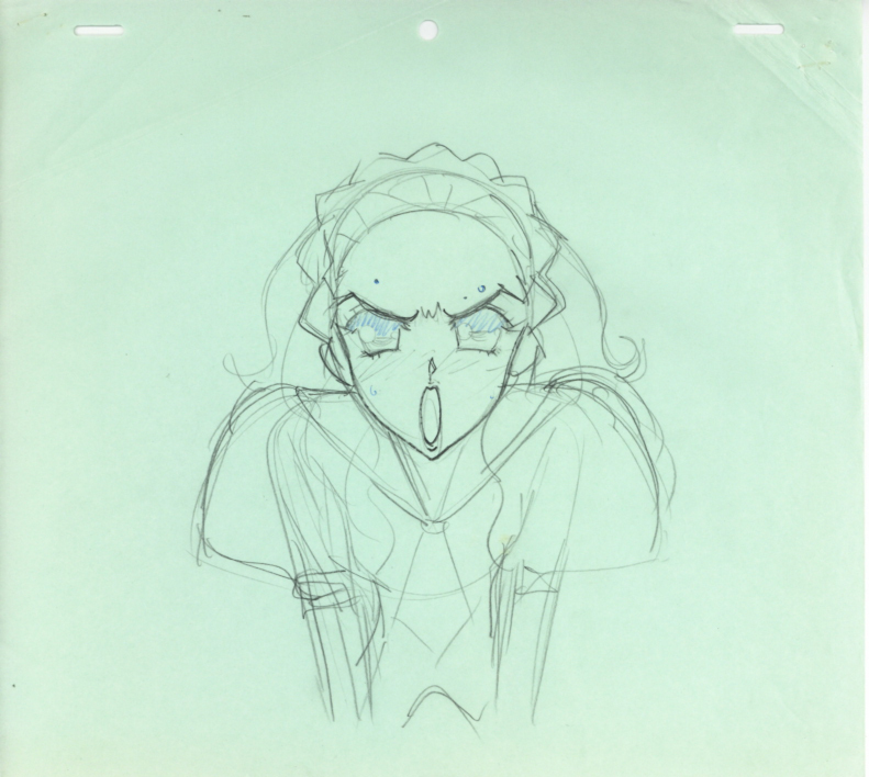 「少女革命ウテナ」＃４中心　レイアウト、原畫セット