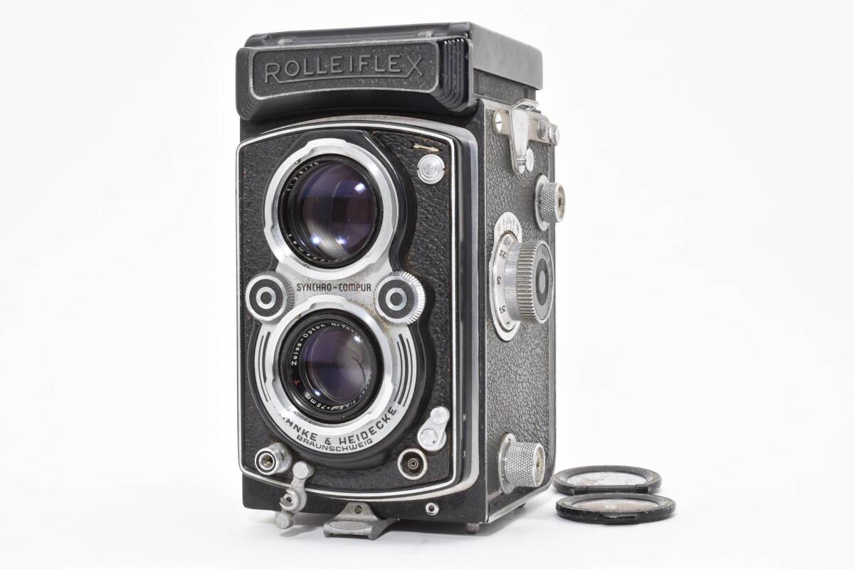 【並品】 Rollei ローライ ROLLEIFLEX ローライフレックス オートマットMX V A型 二眼レフ 【動作確認済み】 #2642045_画像1