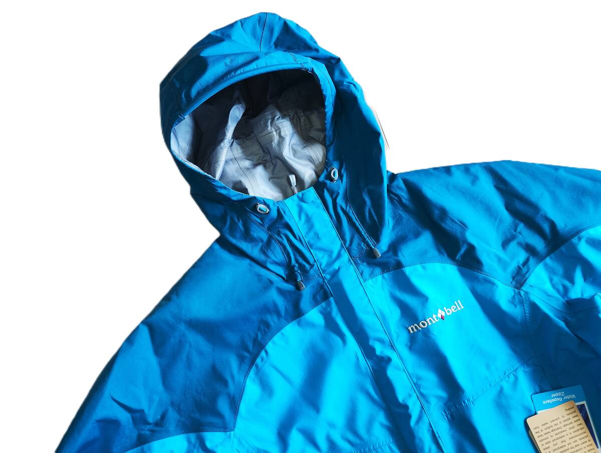251008 новый товар mont-bell Mont Bell Thunder Pas жакет pi- кок / бирюзовый L восток река блок 