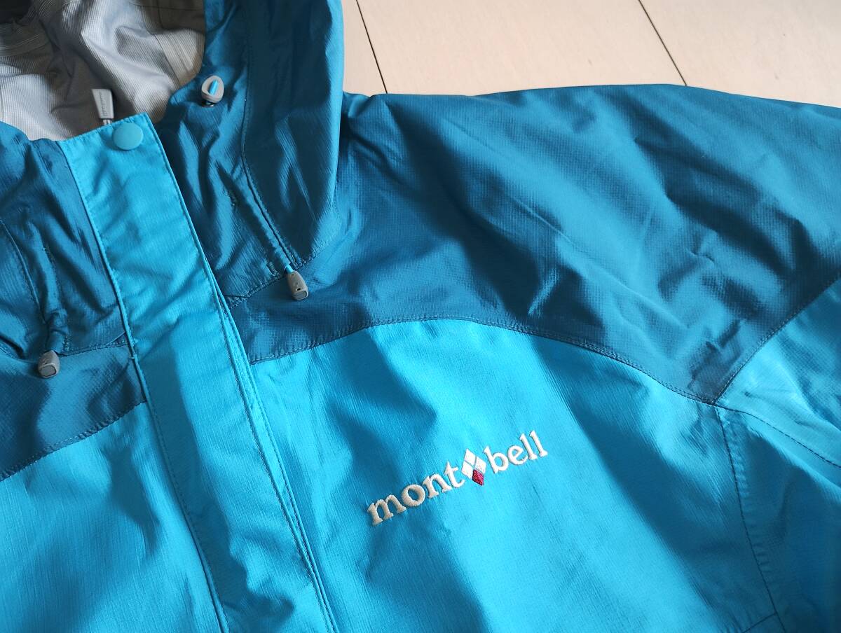 251008 новый товар mont-bell Mont Bell Thunder Pas жакет pi- кок / бирюзовый L восток река блок 