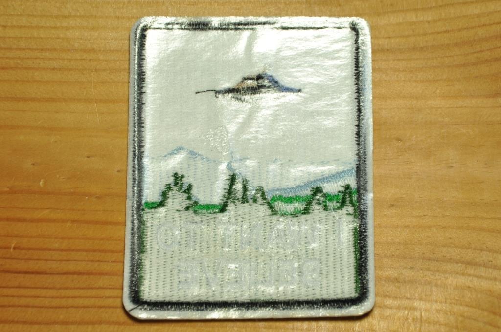 英国 インポート ワッペン アップリケ パッチ UFO ユーフォー ユーホー 未確認飛行物体 イギリス UK GB ENGLAND イングランド 1027-2_画像2