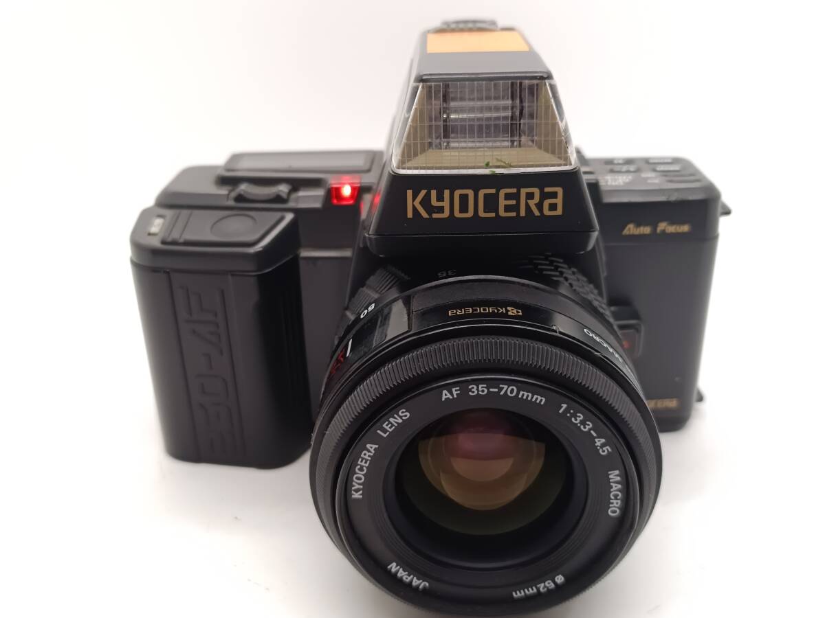 1801 ★シャッター、フラッシュOK★ 京セラ KYOCERA 230-AF + Lens AF 35-70mm f/3.3-4.5 フィルム一眼レフカメラ フィルムカメラ_画像10