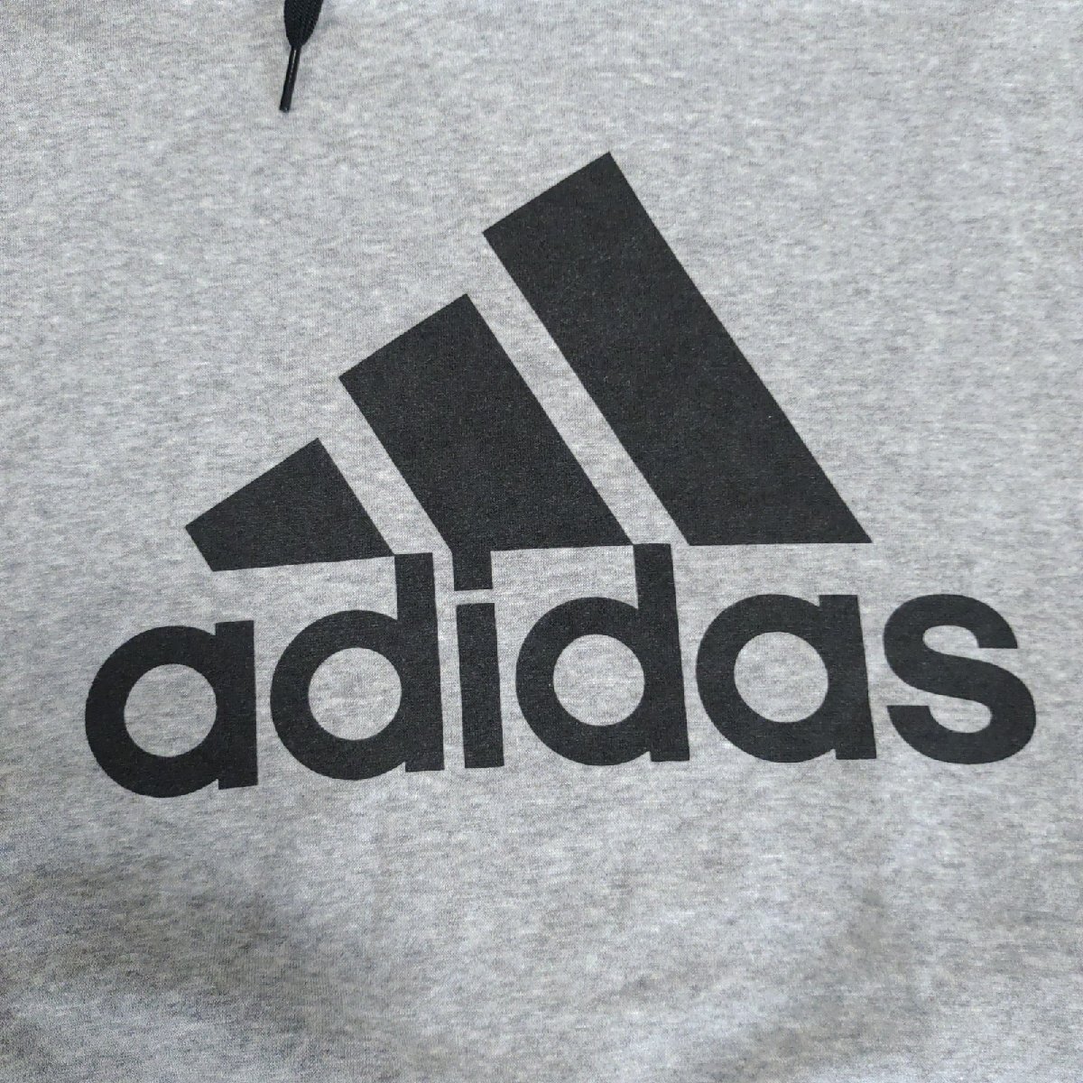 (^w^)b adidas アディダス 長袖 プルオーバー パーカー スウェット トレーナー トップス アメカジ ストリート スポーツ グレー O O15904DD_画像5