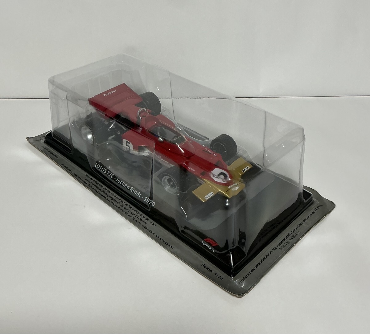 【1/24 LOTUS 72C Jochen Rindt 1970 ♯5 / ビッグスケールF1コレクション】_画像3