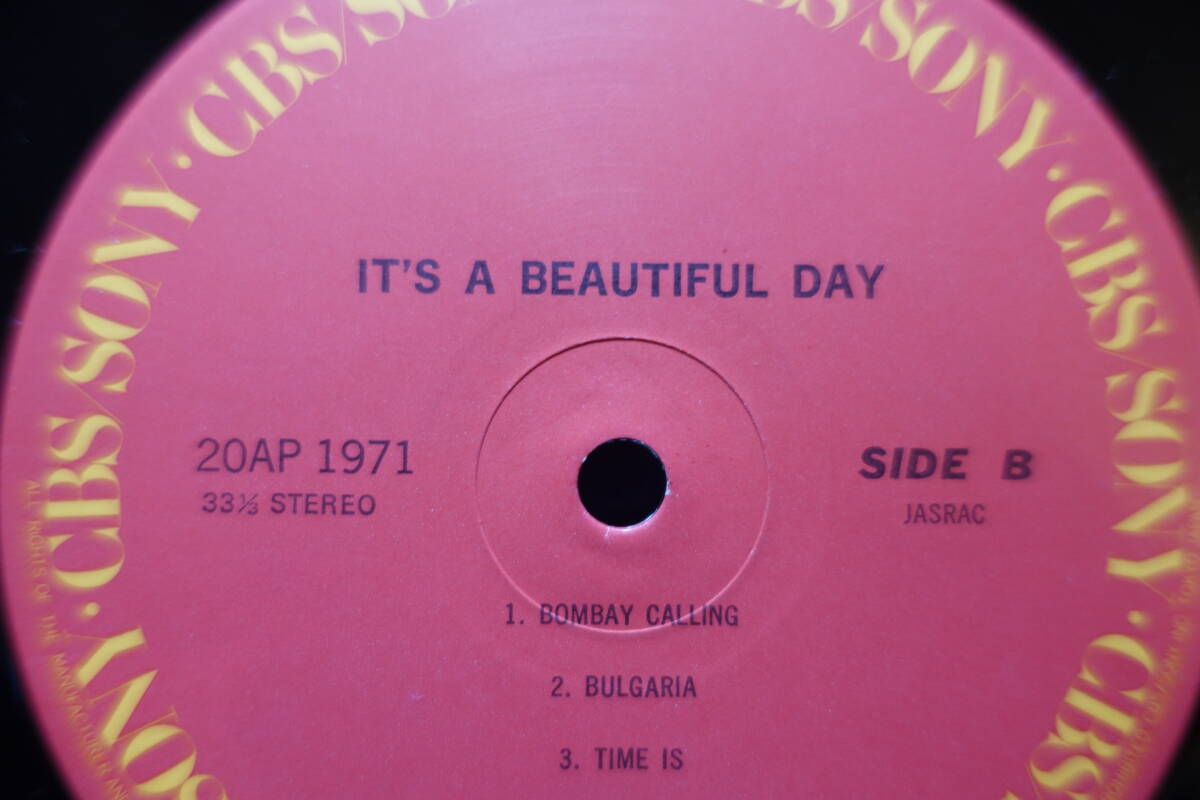 IT'S A BEAUTIFUL DAY /// イッツ ア ビューティフル デイ LP 名作！　レア盤_画像6