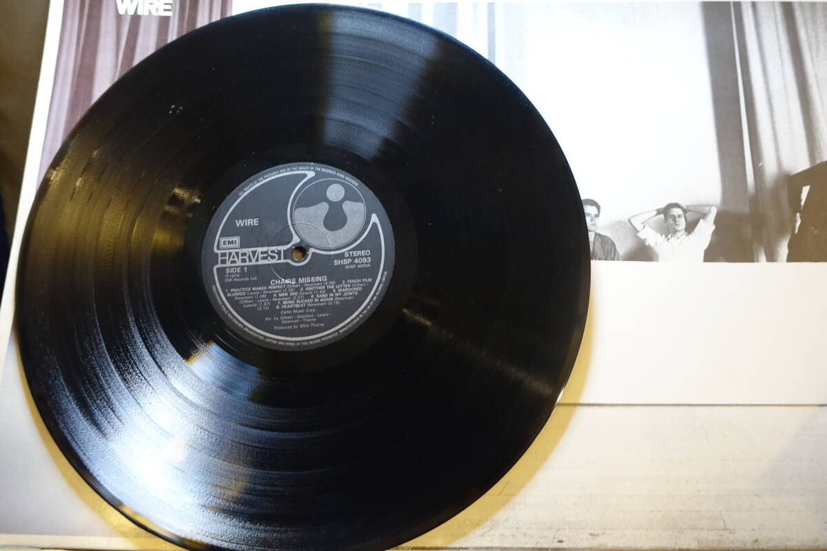 WIRE /// ワイヤー /// CHAIRS MISSING /// チェアーズ・ミッシング LP 名作！_画像5