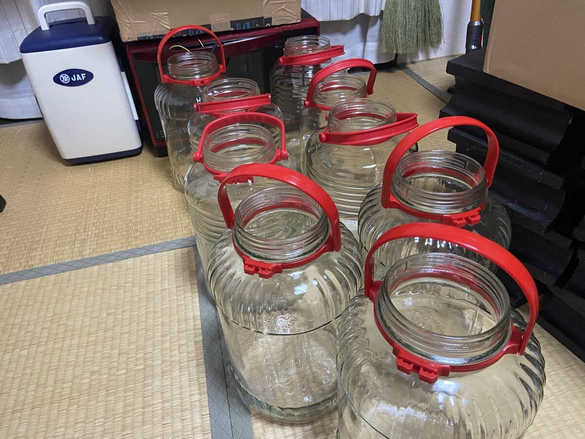 果実酒ビン 果実酒 梅酒 保存瓶 梅酒瓶 保存容器まとめて!_画像6