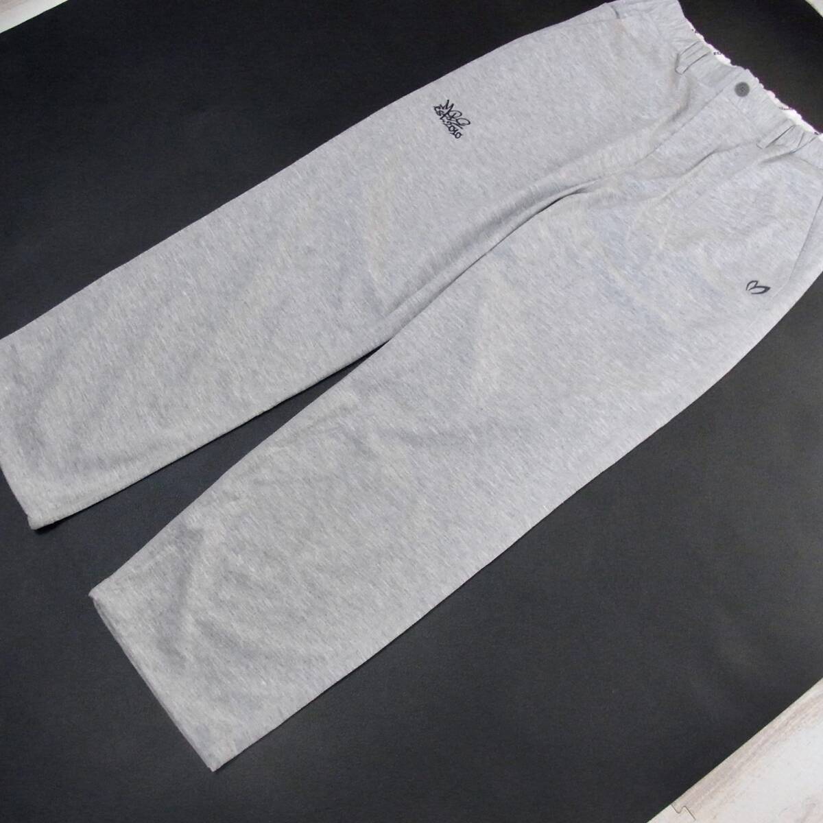 新品 正規品!! PEARLY GATES/パーリーゲイツ マスターバニー 大人気!! 混紡ストレッチパンツ【5/L】グレー_画像4