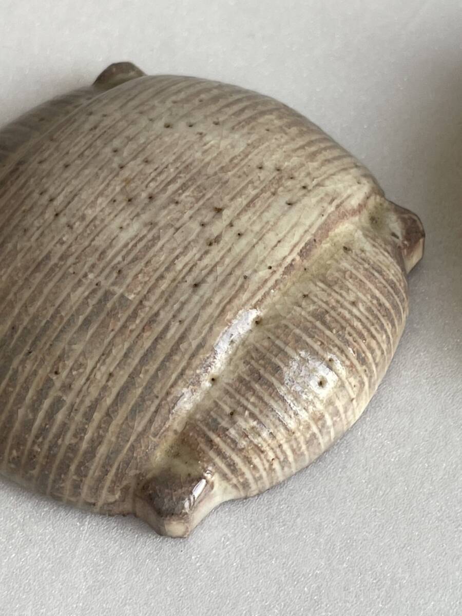 【和美】十二代 田原陶兵衛 萩焼 糸巻香合 共箱 茶道具 20_画像5