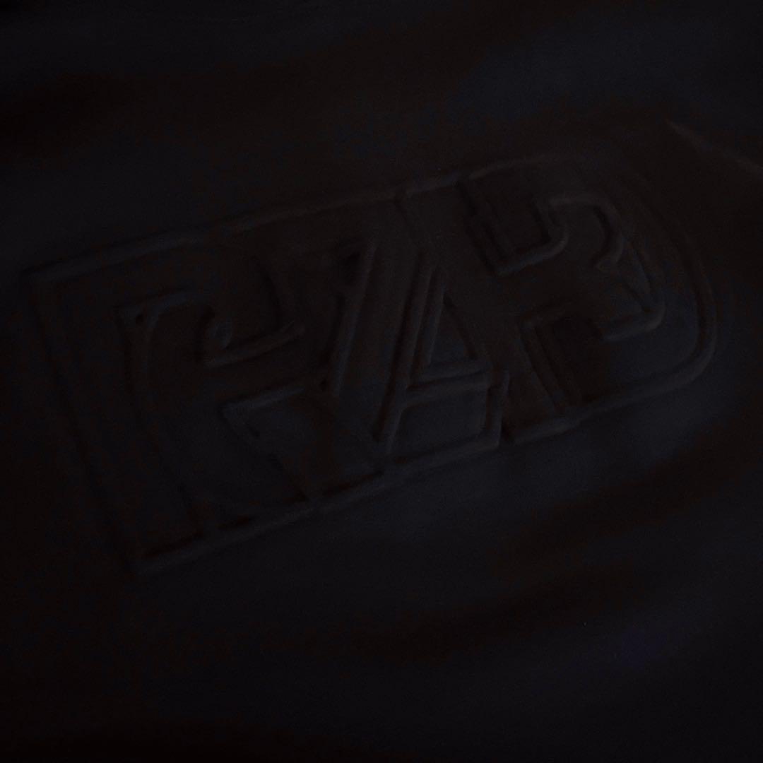 【リザード】エンボス 立体3Dロゴ フーディー パーカー オーバーサイズ M 黒【HFby6PR】メンズ・洋服・秋冬【N3T4G3W】_画像6