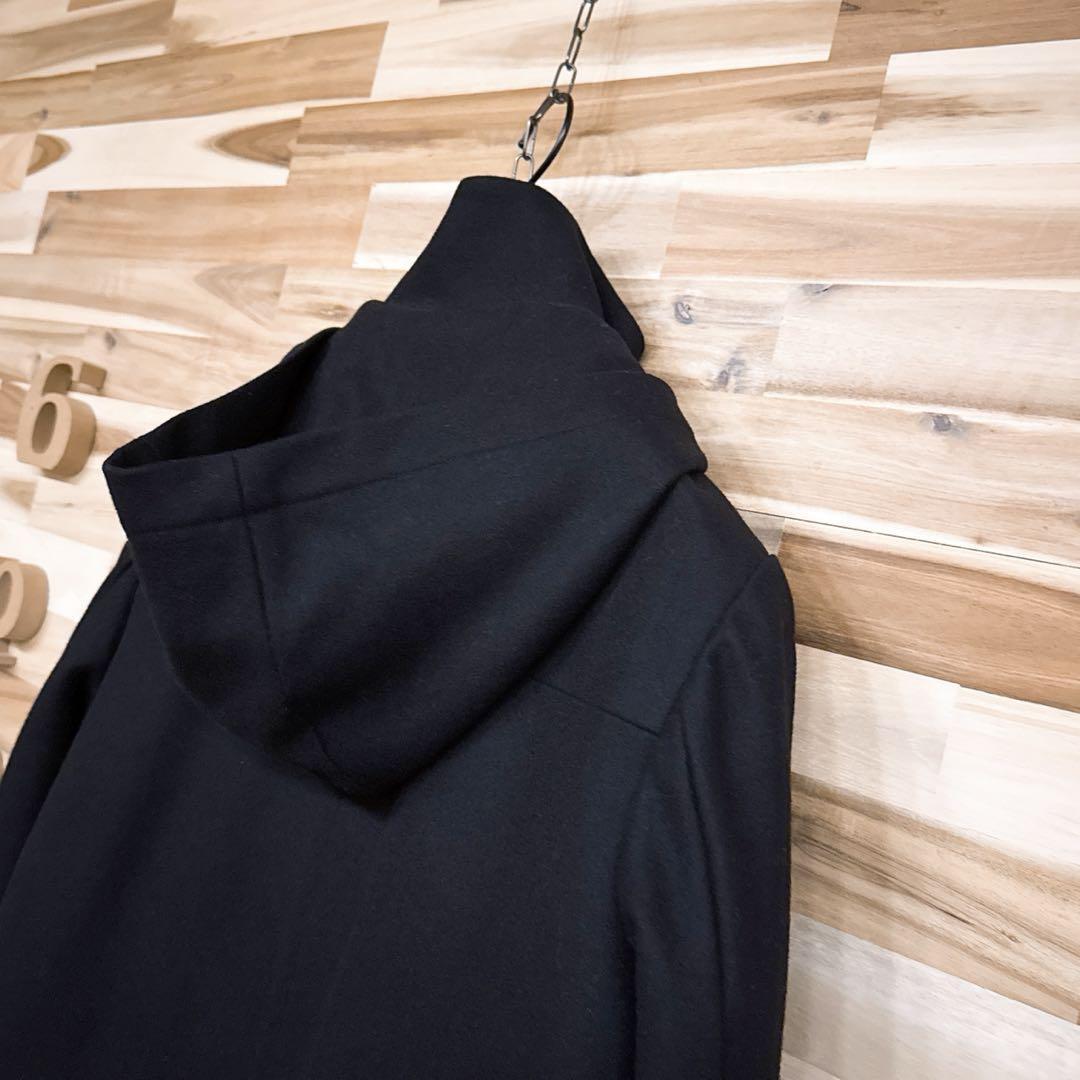 オシャレ【カルバンクライン】カシミア混ウール 中綿コート ビジネス通勤 秋冬 黒【HFby6PR】メンズ・洋服・秋冬【G3C4D3J】_画像7