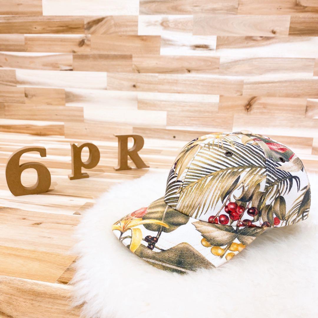 ボタニカル【アミアレクサンドルマテュッシ】リーフ総柄キャップ自然スイカAMIロゴ【HFby6PR】レディース・帽子・春夏・秋冬【N4X7D3T】_画像1