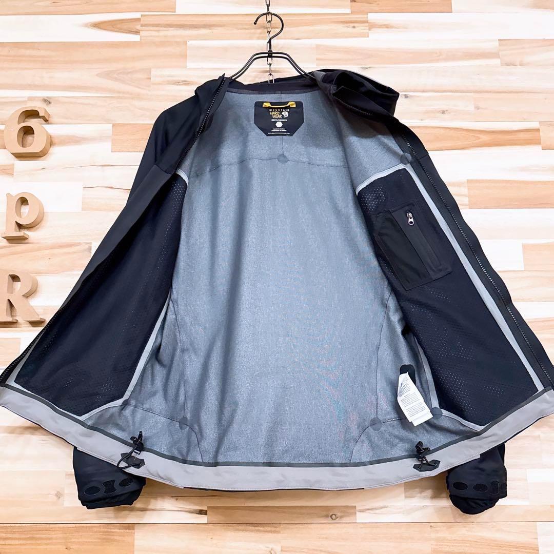 廃番【マウンテンハードウェア】ウィンドストッパー ドラゴン ジャケット S 黒【HFby6PR】メンズ・洋服・秋冬【X4M3D3G】_画像9