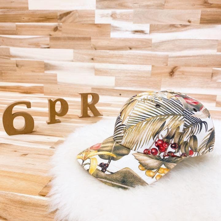 ボタニカル【アミアレクサンドルマテュッシ】リーフ総柄キャップ自然スイカAMIロゴ【HFby6PR】レディース・帽子・春夏・秋冬【N4X7D3T】_画像10