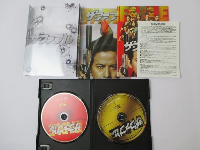 中古品 V6 岡田准一 ザ・ファブル 豪華版 図書館戦争 PREMIUM BOX Blu-ray DVD 3点 グッズセット_画像3