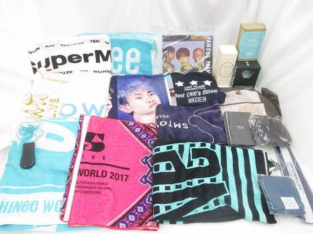 【まとめ売り 中古品】 韓流 SHINeeのみ LEDアクリルスタンド ルーム&ファブリックスプレー ファーポーチ 等 未開封_画像1