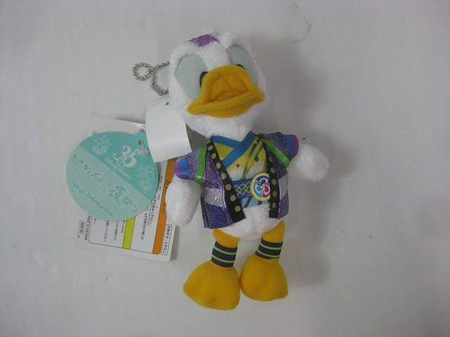 良品 ディズニー ドナルド 35周年 のみ ハロウィン 七夕 夏祭り 他 ぬいぐるみバッジ タグ付き 5点 グッズセットの画像2
