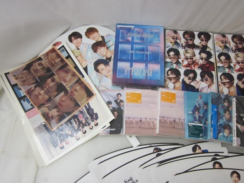 中古品 Snow Man LIVE TOUR 2021 Mania Blu-ray 他 CD 等 グッズセットの画像2