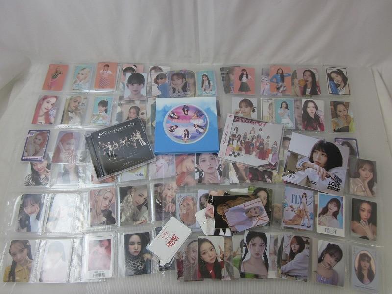 中古品 韓流 Kep1er ユジン マシロ ヨンウン ヒュニンバヒエのみトレカ100枚 CD等 グッズセット_画像1