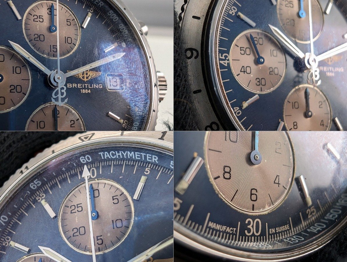 訳有 BREITLING ブライトリング ナビタイマー アヴィア 自動巻 A13023 クロノグラフ 可動[03-7004_画像7