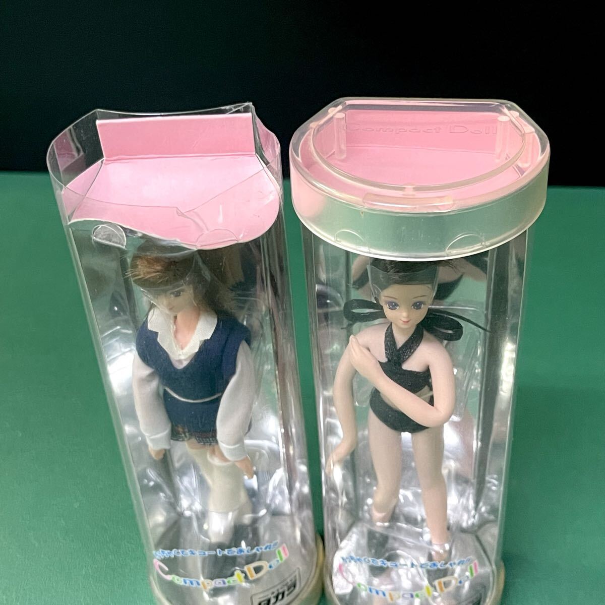 ★☆現状渡し/開封済保管品 TAKARA/タカラ フィギュア/ドール Compact Doll 2体セット_画像2