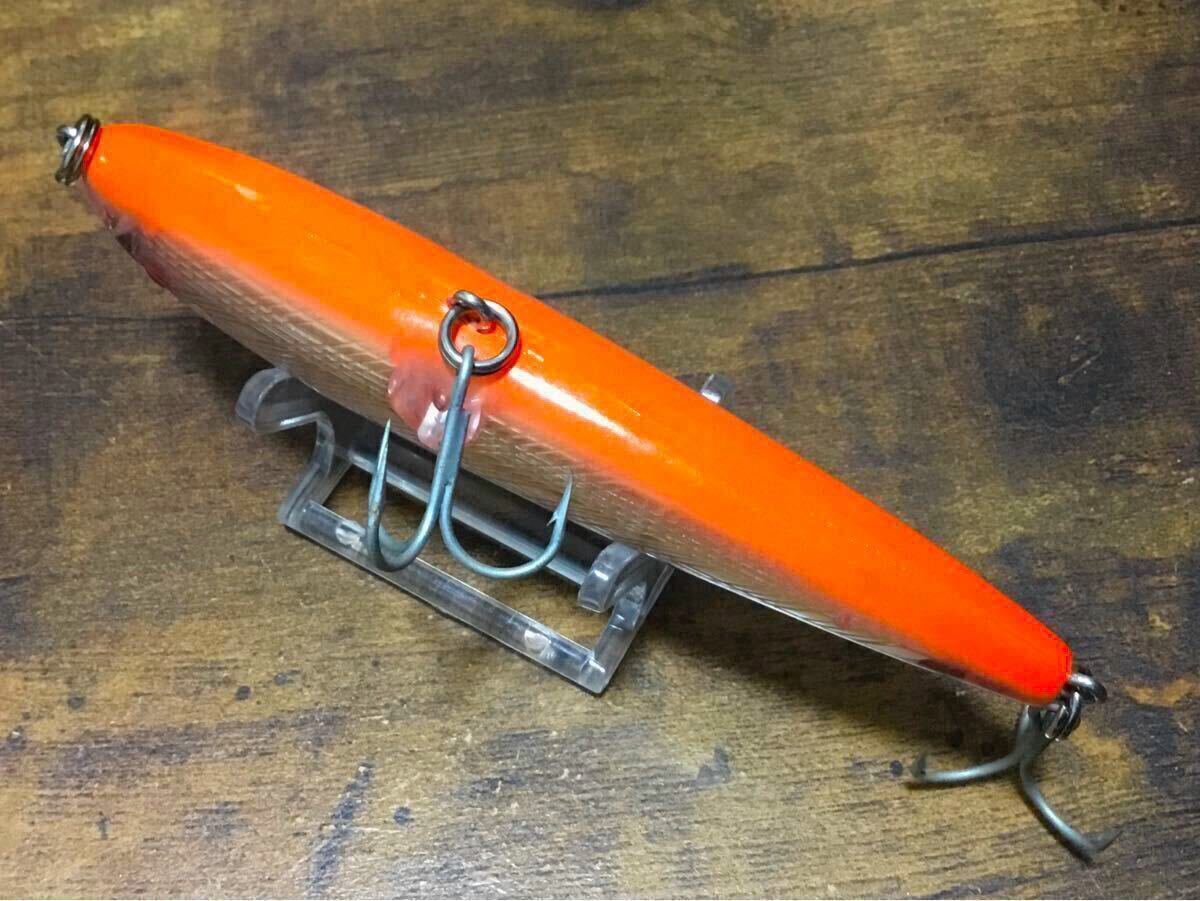 REBEL/Jumpin-Minnow/約115㎜・約22g/銀黒/美品/レーベル/ジャンピンミノー/(B級/コットンコーデル/ボーマー/ヘドン)_画像7