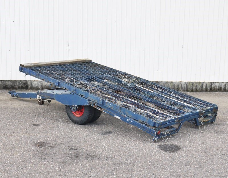 【新潟】富士 コンバイン トレーラー ブリッジ付き ダブルタイヤ 中古 トラクター トレーラ コンバインカー けん引 牽引 運搬 中古_画像4