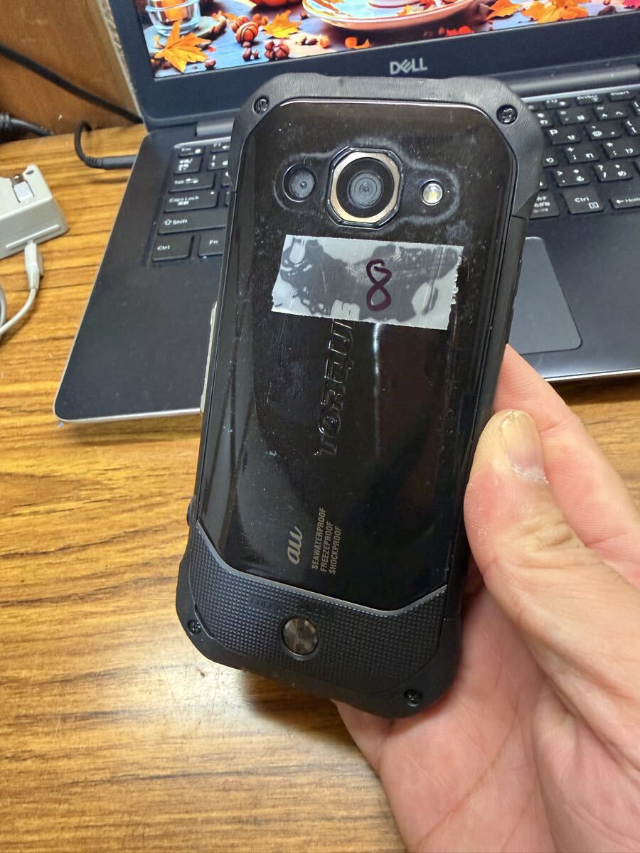 AU TORQUE G03 KYV41 Kyocera смартфон рабочее состояние подтверждено первый период . завершено жидкокристаллический стекло файл имеется суждение 0 (8)