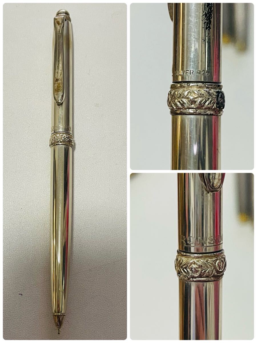 1円~ TIFFANY ティファニー/RONSON/クロス/SHEAFFER/4°C等シルバー ボールペン シャーペン 筆記用具まとめ売り_画像6