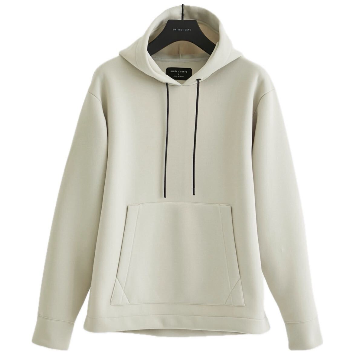 無重力 UNITED TOKYO Aero ダンボールパーカー ユニセックス 洗える 防シワ 速乾 軽量 サイズ2_画像1