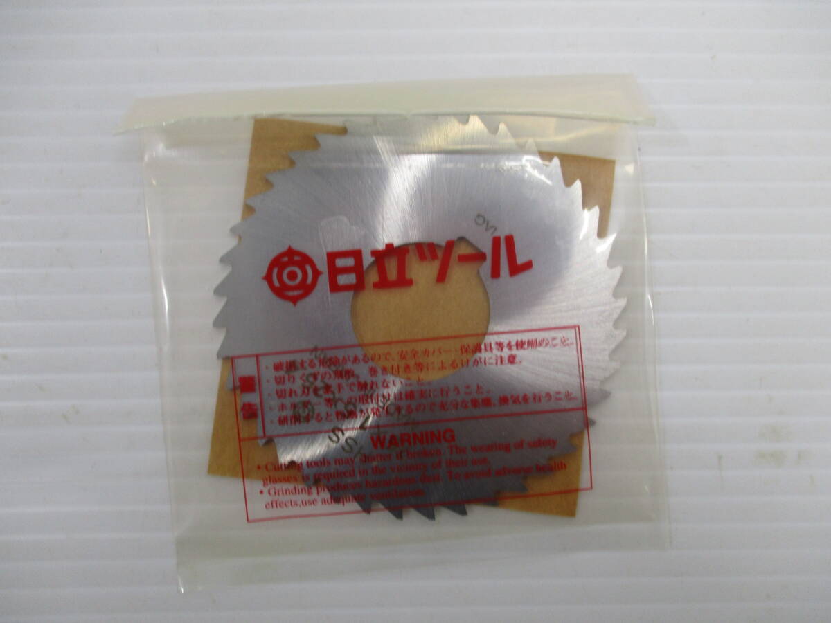 A42切断★日立ツール メタルソー 外径75mm、厚み1.5mm、内径25.4mm_画像2