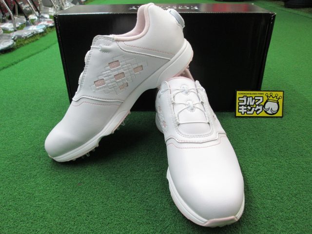 GK三好◆ 181 【値下げ】 【新品 レディースシューズ 23.0】フットジョイ◆98649 230 W060 Eコンフォート ボア WH◆PK◆白◆女性用◆_画像1